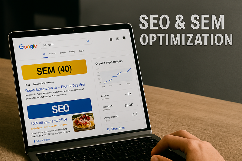 سئو و بهینه سازی پیح SEM
