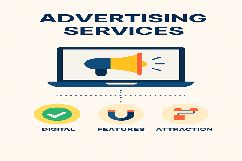 خدمات تبلیغاتی ( آفلاین + دیجیتالل )