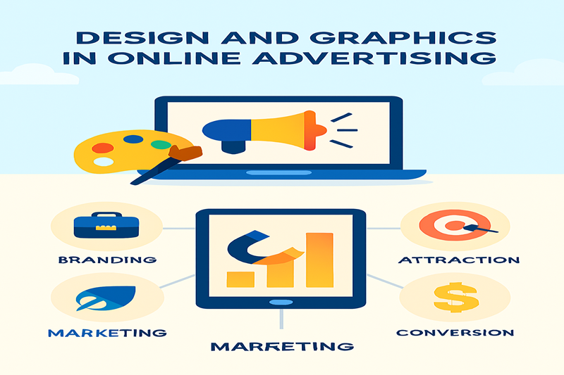 طراحی و گرافیک برای تبلیغات اینترنتی